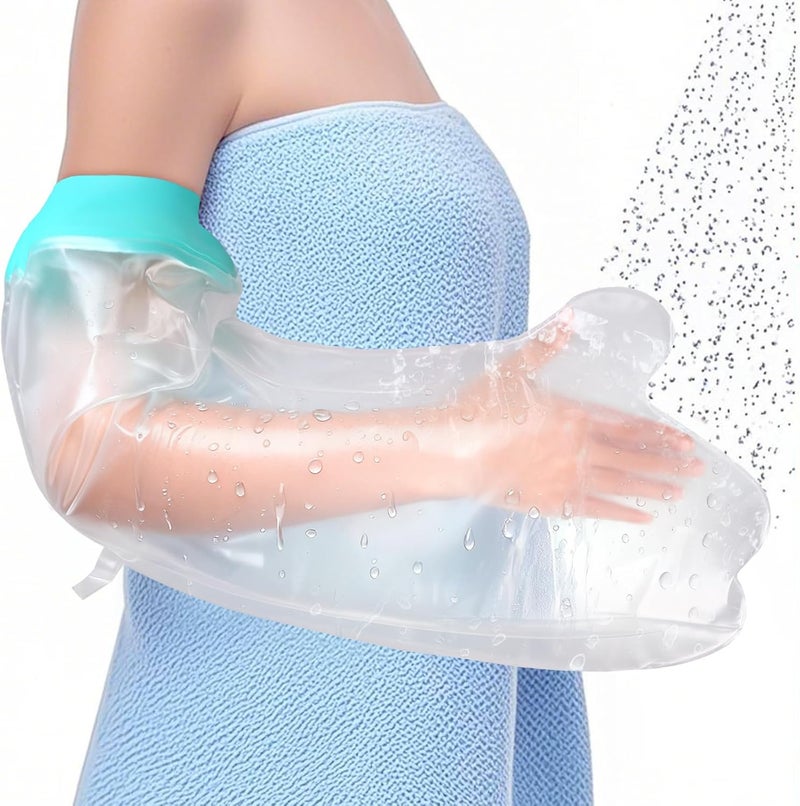 CIVJET Cast Covers for Shower Arm Adult, Arm Cast Covers for Shower Adult, Waterproof Cast Cover/Bag, Cast Protector for Shower Arm Post Surgery, Shower Sleeve for Arm Cast Showering/Swimming - Image 1